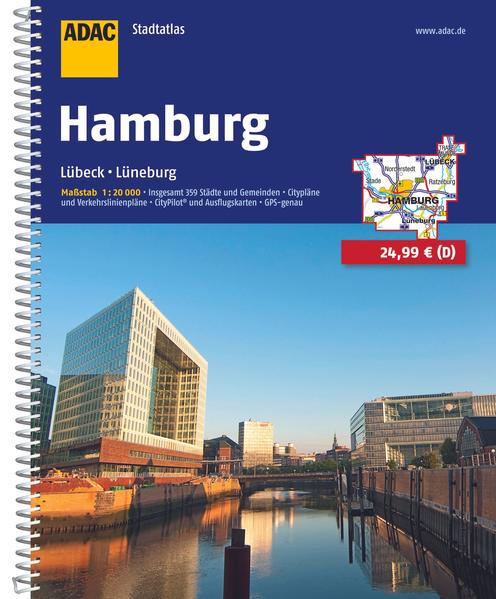 Produktbild: ADAC Stadtatlas Hamburg 1:20 000