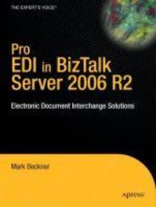 Produktbild: Pro EDI in BizTalk Server 2006 R2 | Mark Beckner