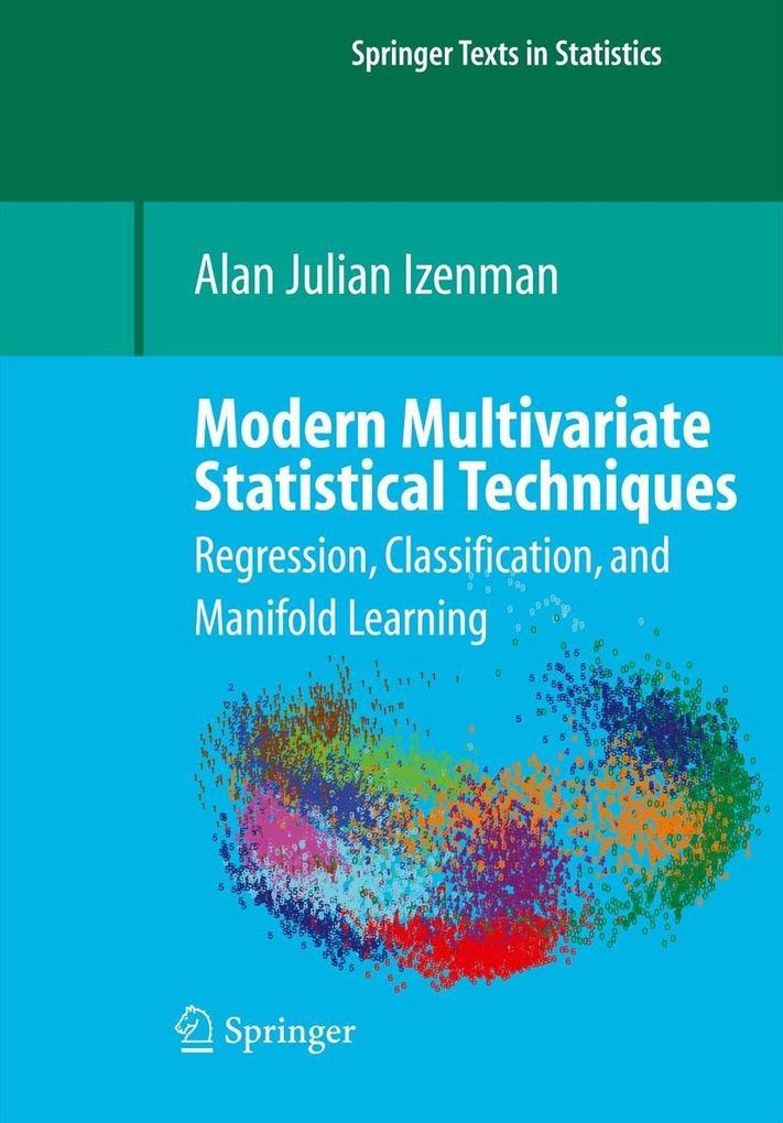 Produktbild: Modern Multivariate Statistical Techniques | Alan J. Izenman
