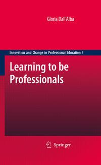 Produktbild: Learning to be Professionals | Gloria Dall 'Alba