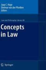 Produktbild: Concepts in Law