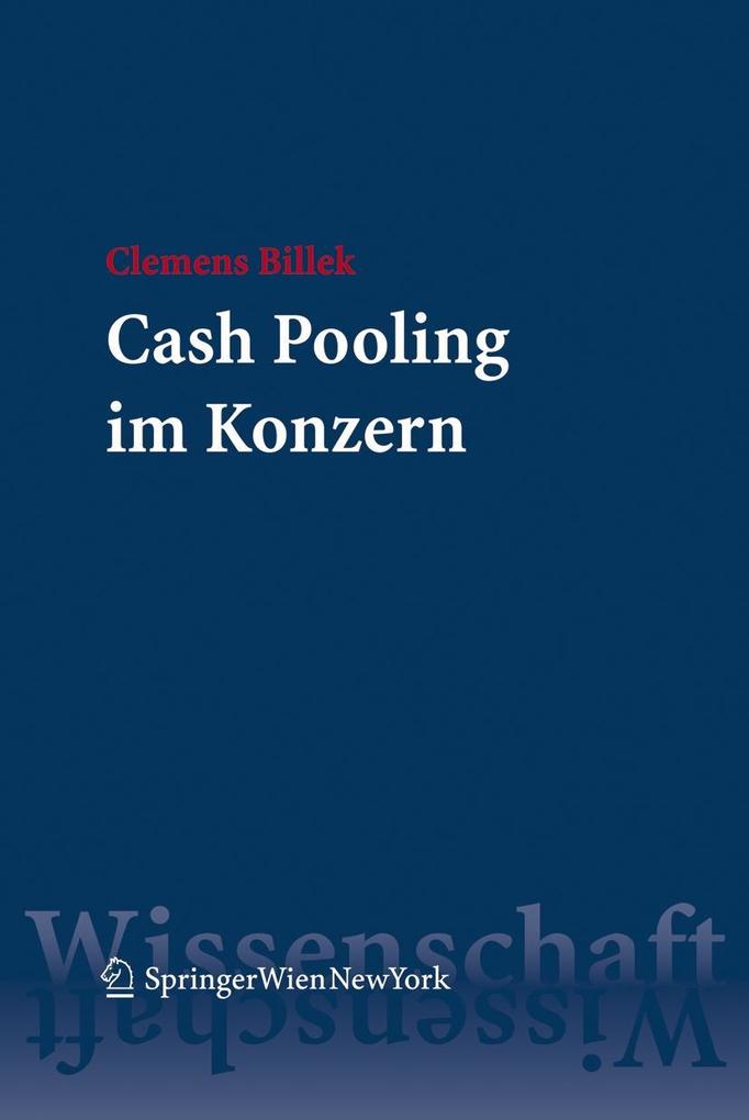 Produktbild: Cash Pooling im Konzern | Clemens Billek