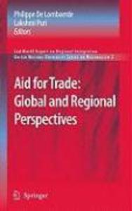 Produktbild: Aid for Trade: Global and Regional Perspectives
