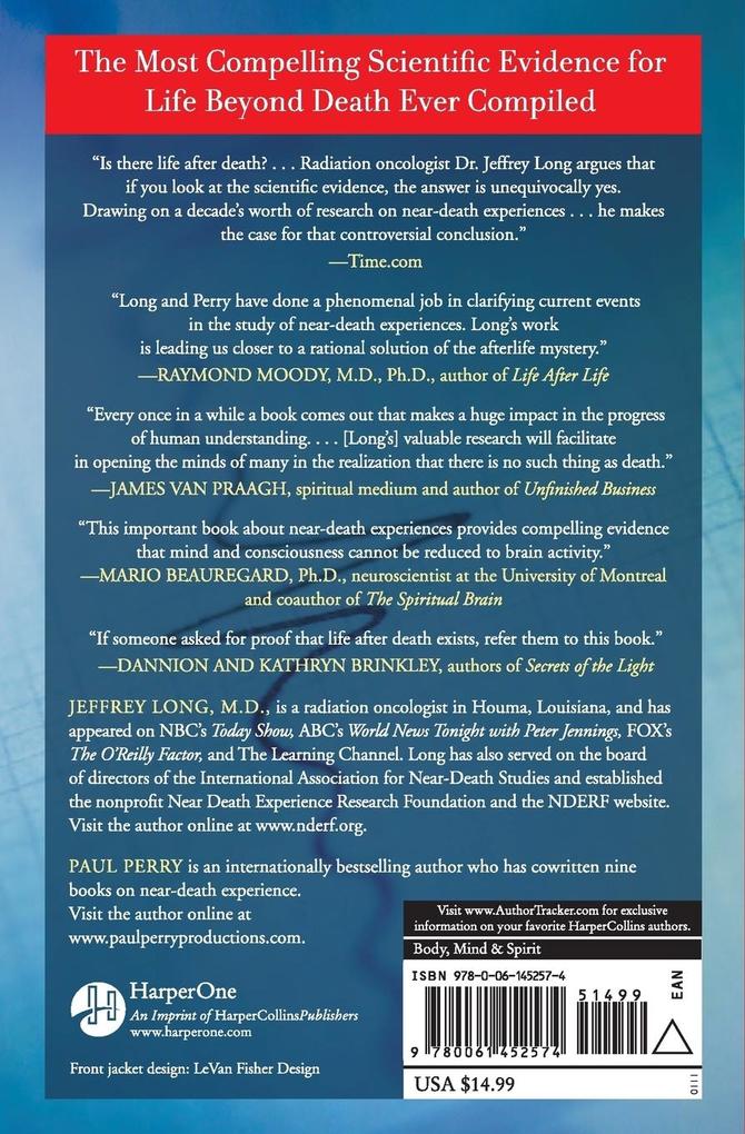 Weitere Ansicht: Evidence of the Afterlife | Jeffrey Long, Paul Perry