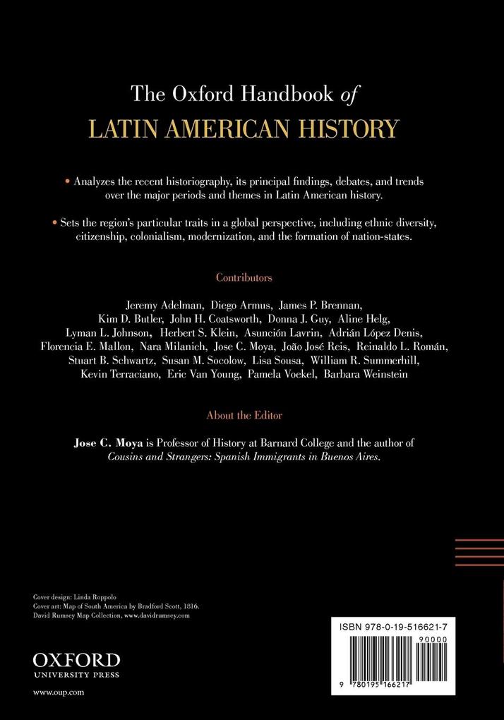Weitere Ansicht: The Oxford Handbook of Latin American History