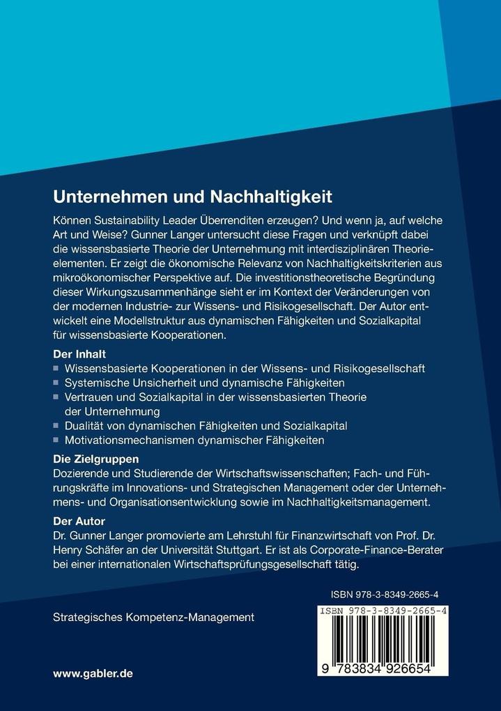 Weitere Ansicht: Unternehmen und Nachhaltigkeit | Gunner Langer