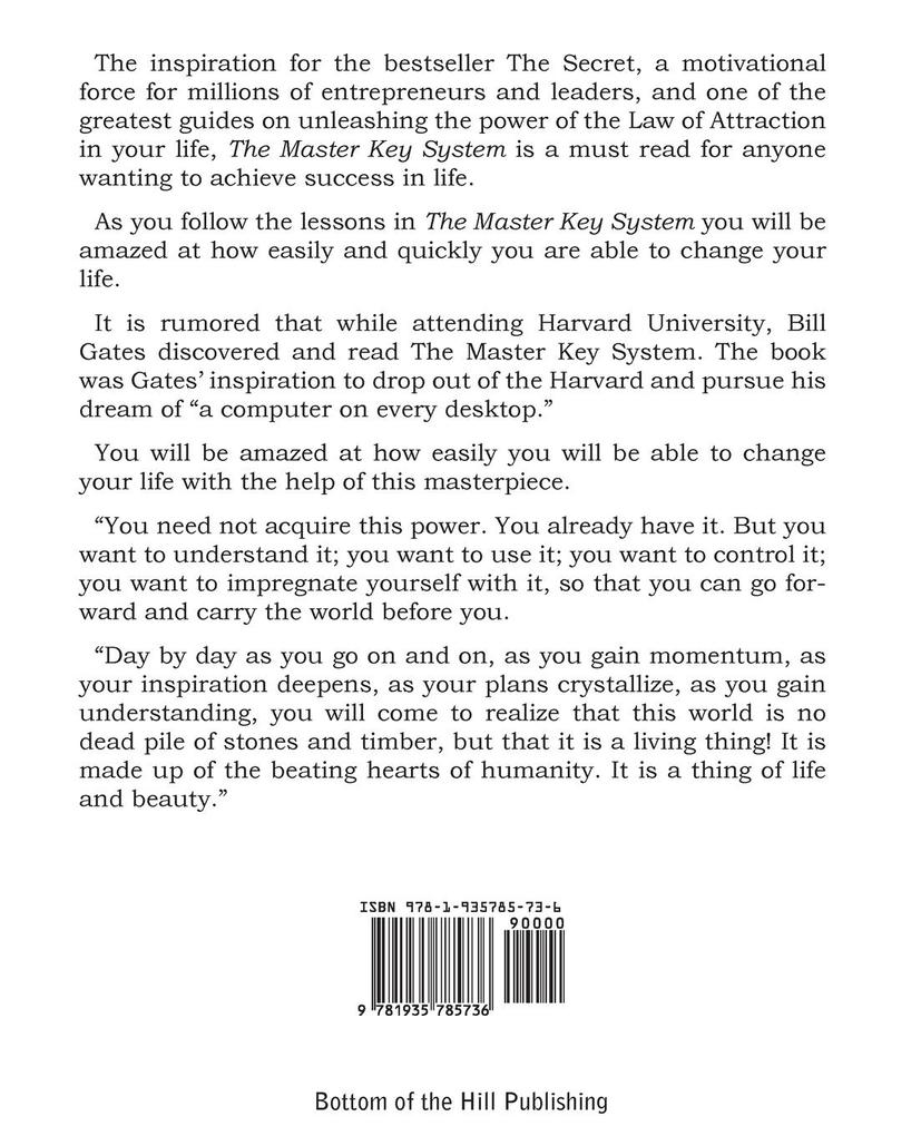 Weitere Ansicht: The Master Key System | Charles F. Haanel