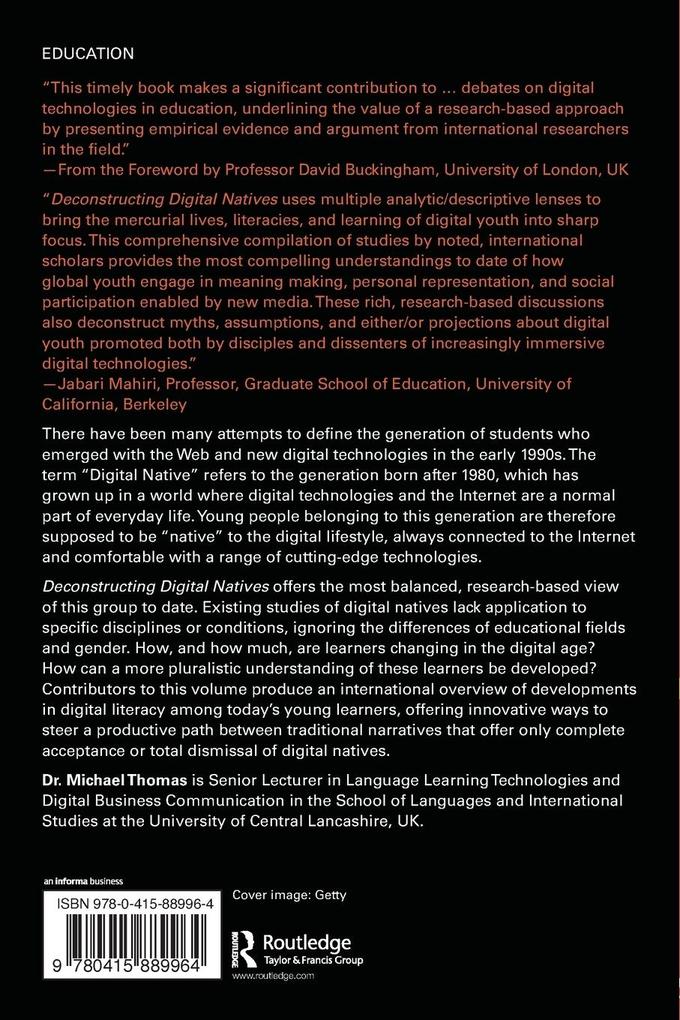 Weitere Ansicht: Deconstructing Digital Natives
