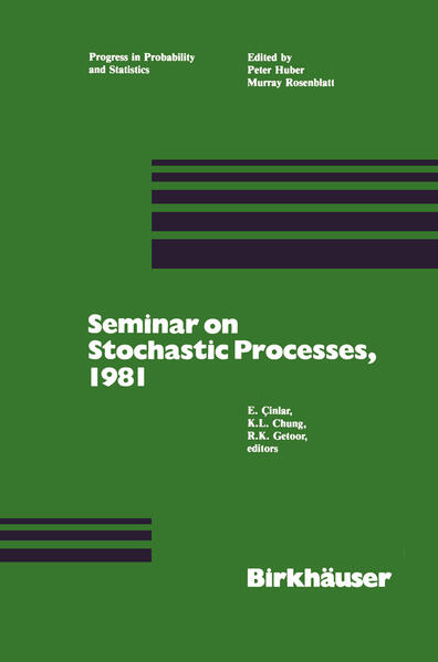 Produktbild: Seminar on Stochastic Processes, 1981 | Chung, Cinlar, Getoor