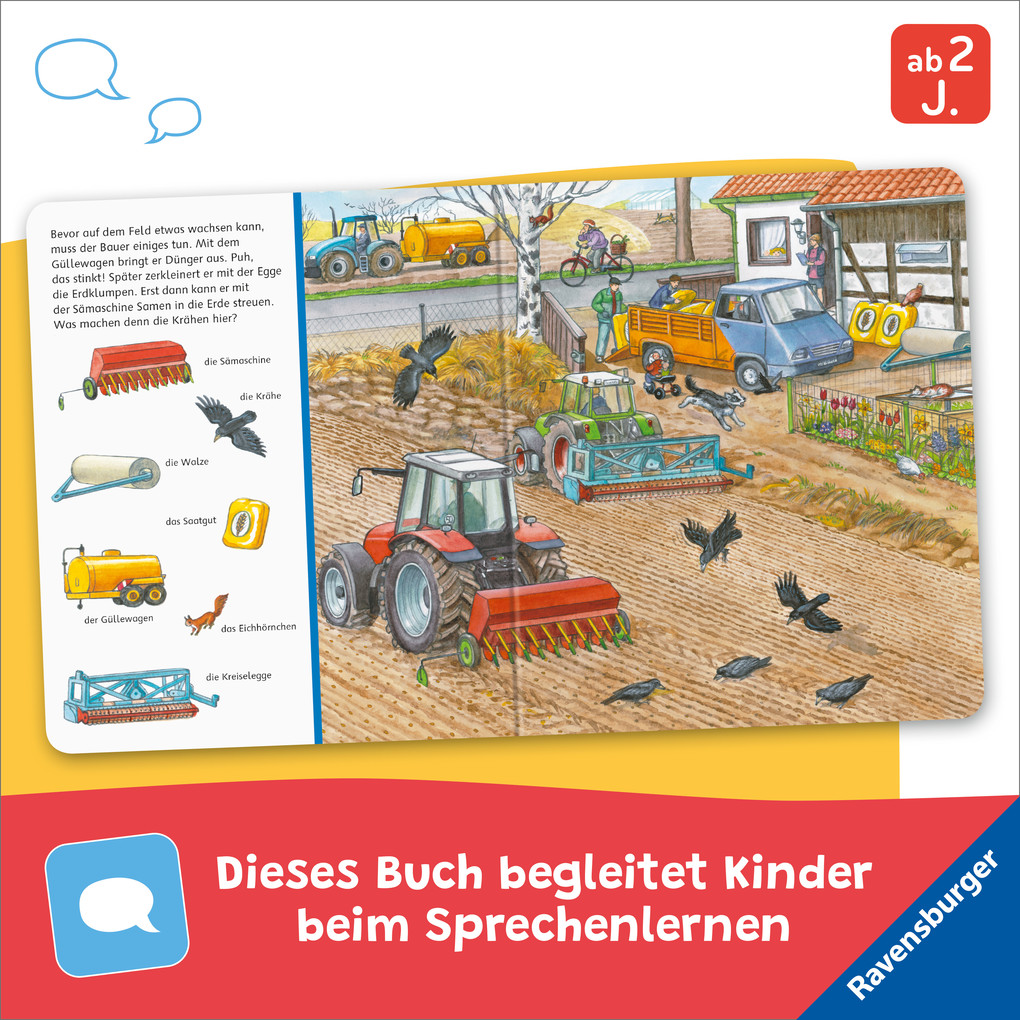Weitere Ansicht: Sachen suchen: Auf dem Bauernhof - Wimmelbuch ab 2 Jahren | Susanne Gernhäuser