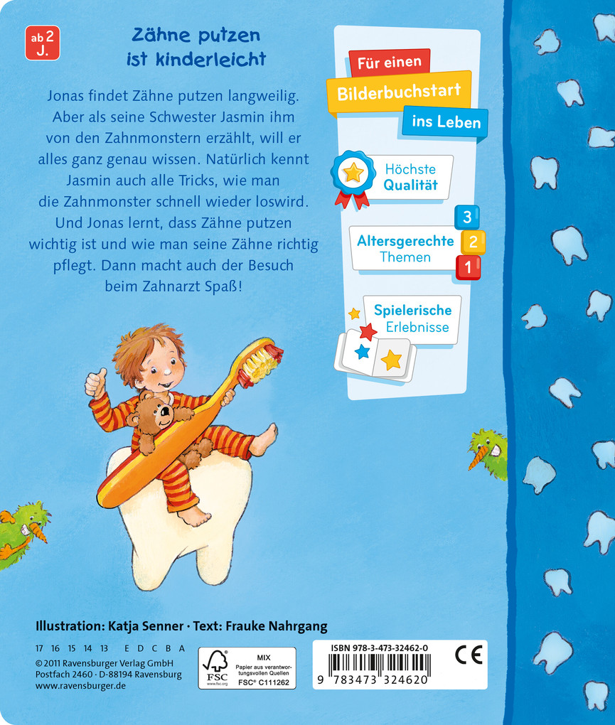 Weitere Ansicht: Mein erstes Zahnputzbuch | Frauke Nahrgang