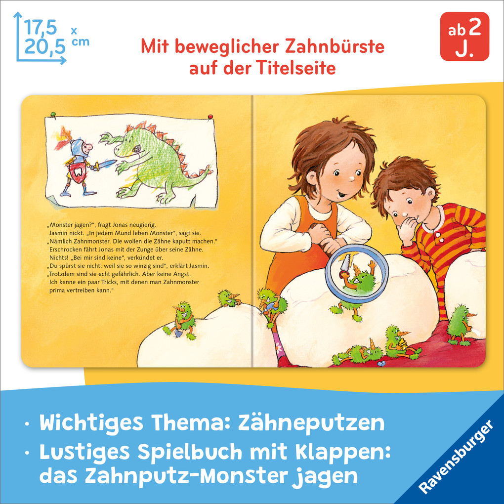 Weitere Ansicht: Mein erstes Zahnputzbuch | Frauke Nahrgang