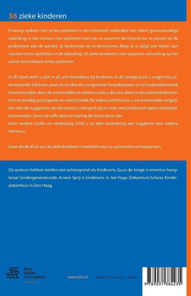 Weitere Ansicht: 36 Zieke Kinderen | A. Sprij, G.A. de Jonge, Franciska de Jong
