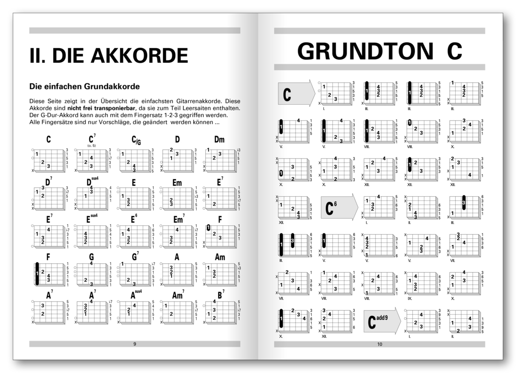 Weitere Ansicht: Grifftabelle für Gitarre | Jeromy Bessler, Norbert Opgenoorth