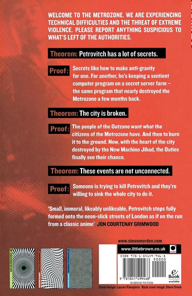 Weitere Ansicht: Theories Of Flight | Simon Morden