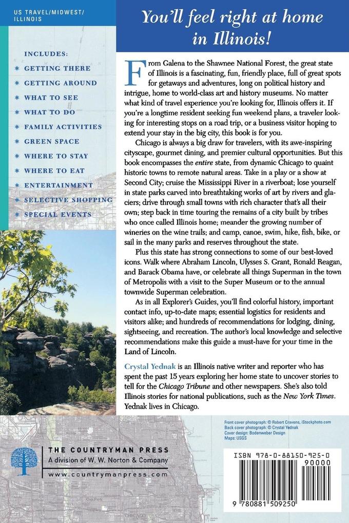 Weitere Ansicht: Explorer's Guide Illinois | Crystal Yednak