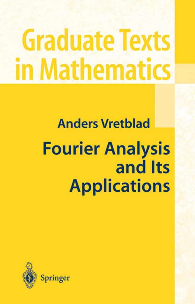 Produktbild: Fourier Analysis and Its Applications | Anders Vretblad