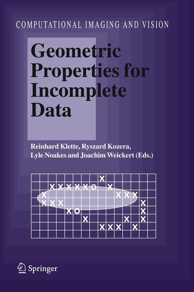 Produktbild: Geometric Properties for Incomplete Data