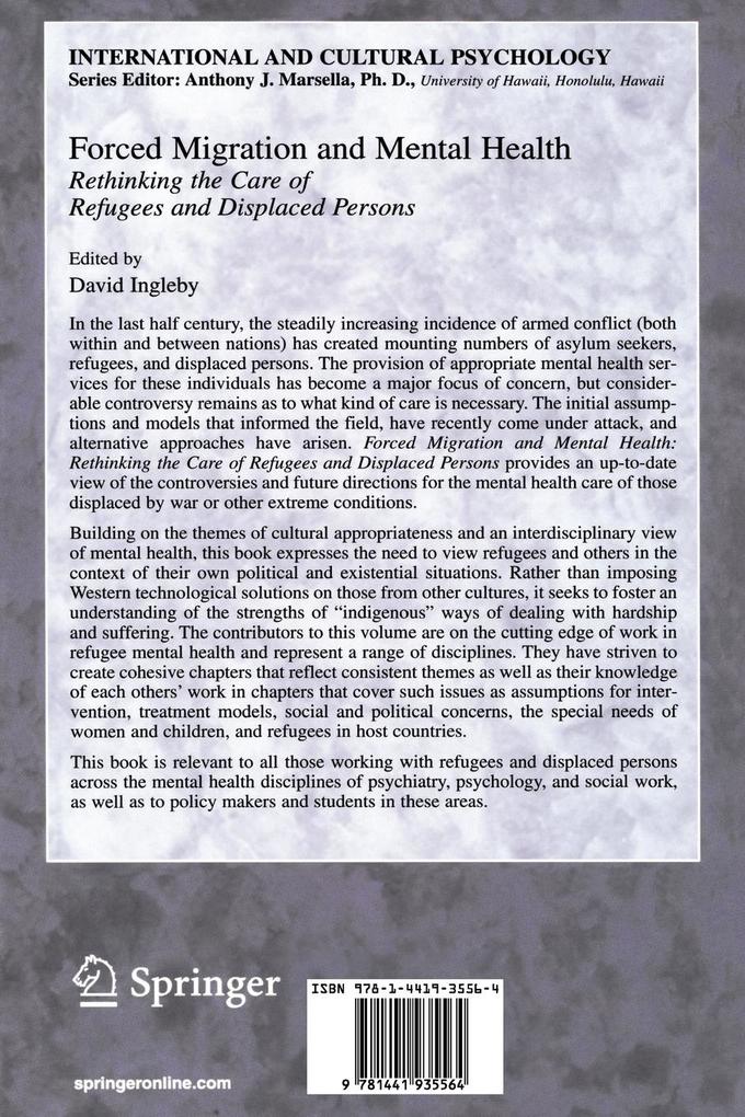 Weitere Ansicht: Forced Migration and Mental Health