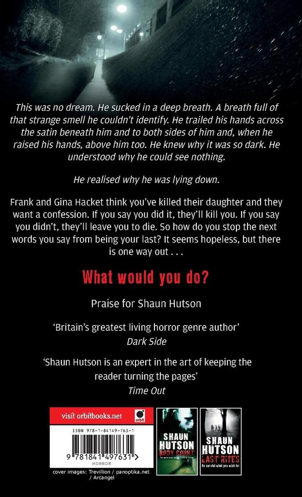 Weitere Ansicht: Epitaph | Shaun Hutson