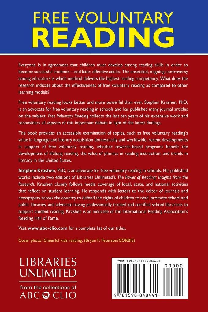 Weitere Ansicht: Free Voluntary Reading | Stephen D. Krashen