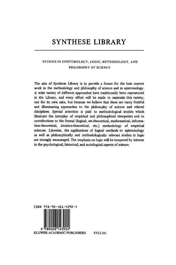 Weitere Ansicht: Language, Mind and Epistemology