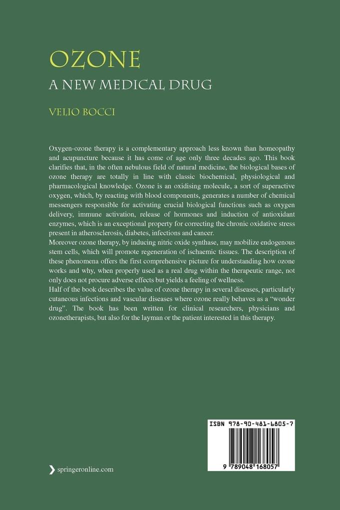 Weitere Ansicht: OZONE A New Medical Drug | Velio Bocci