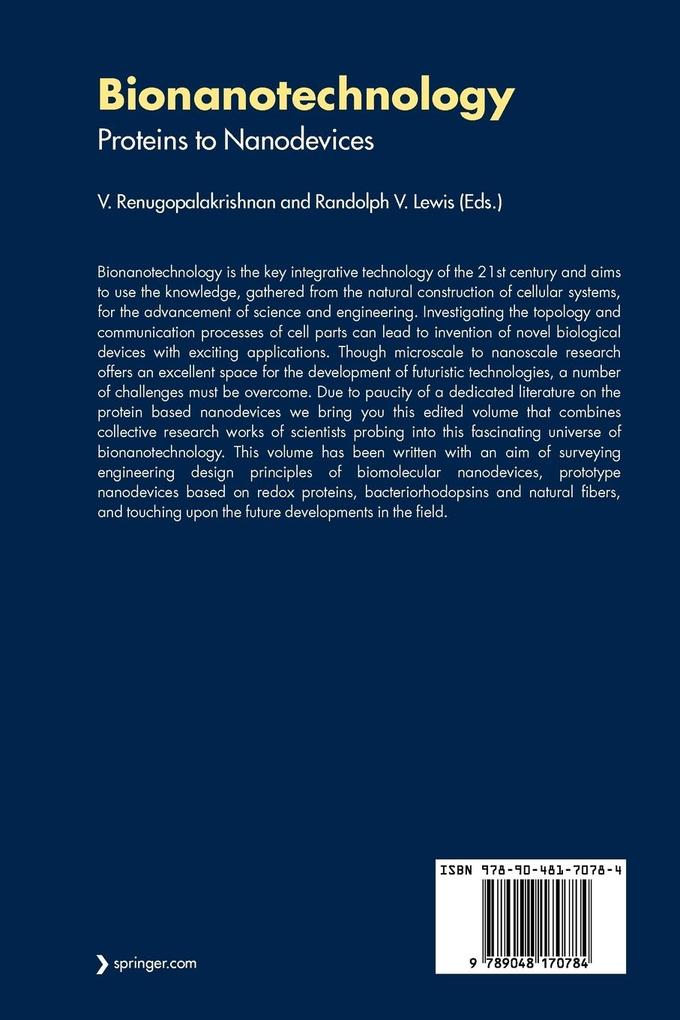 Weitere Ansicht: Bionanotechnology