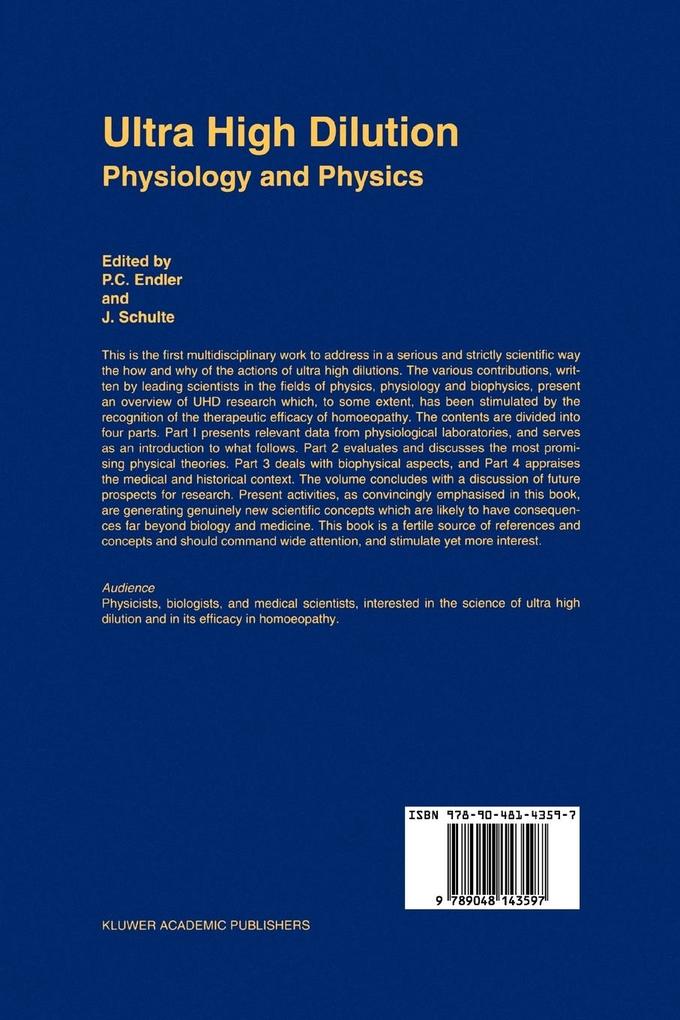 Weitere Ansicht: Ultra High Dilution