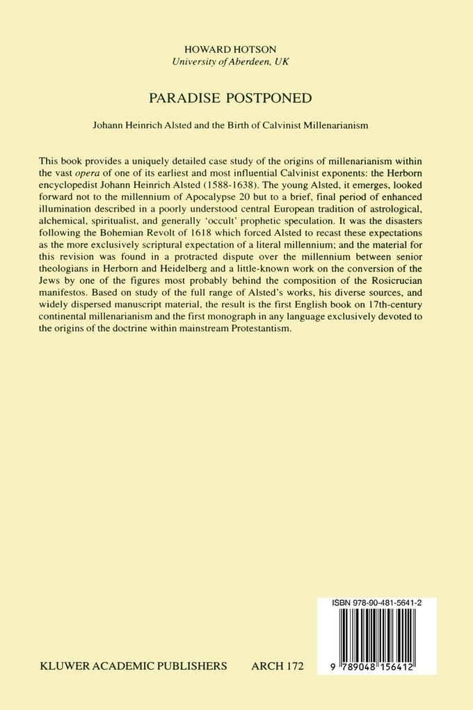 Weitere Ansicht: Paradise Postponed | H. Hotson