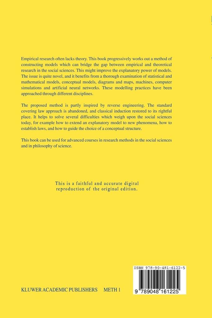 Weitere Ansicht: The Explanatory Power of Models