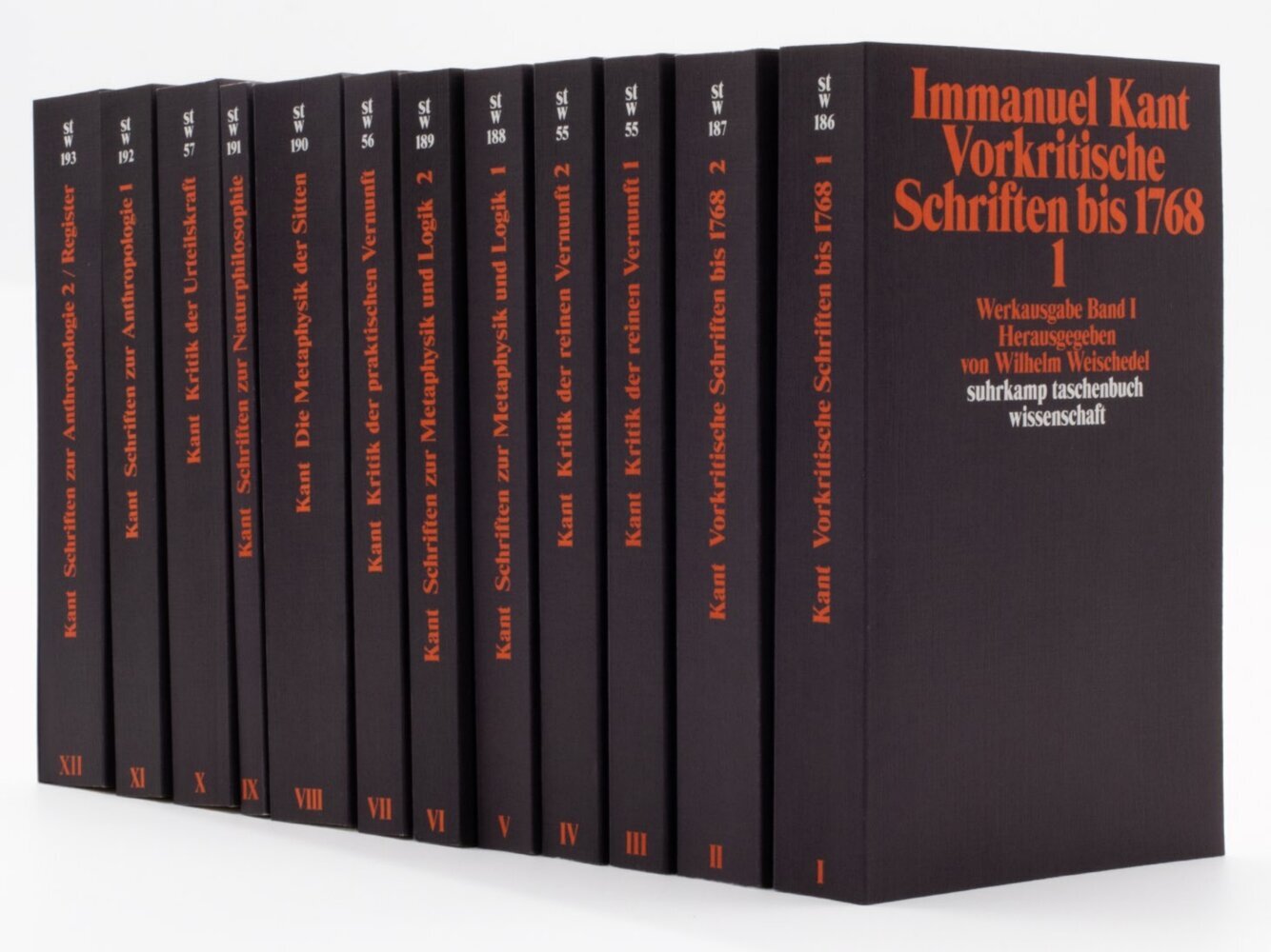 Produktbild: Werkausgabe. Herausgegeben von Wilhelm Weischedel. 12 Bände | Immanuel Kant