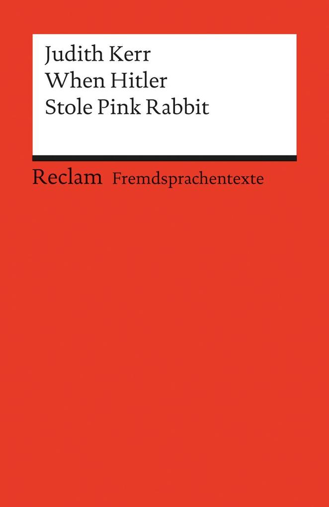 Produktbild: When Hitler Stole Pink Rabbit | Judith Kerr