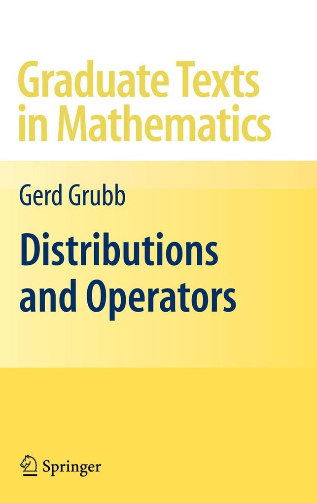 Produktbild: Distributions and Operators | Gerd Grubb