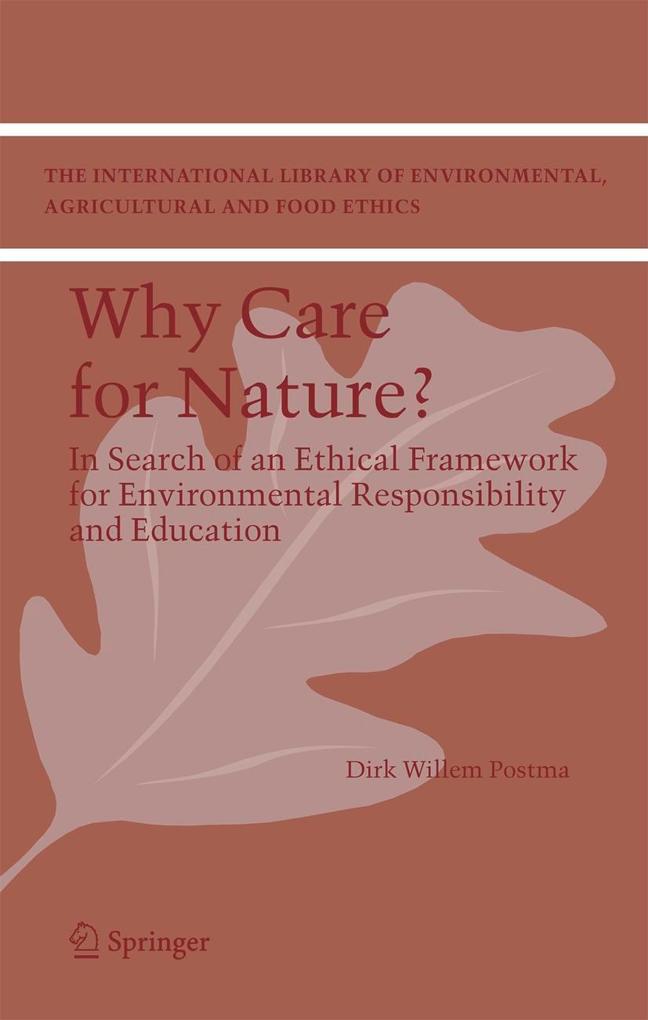 Produktbild: Why care for Nature? | Dirk Willem Postma