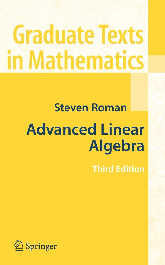 Produktbild: Advanced Linear Algebra | Steven Roman