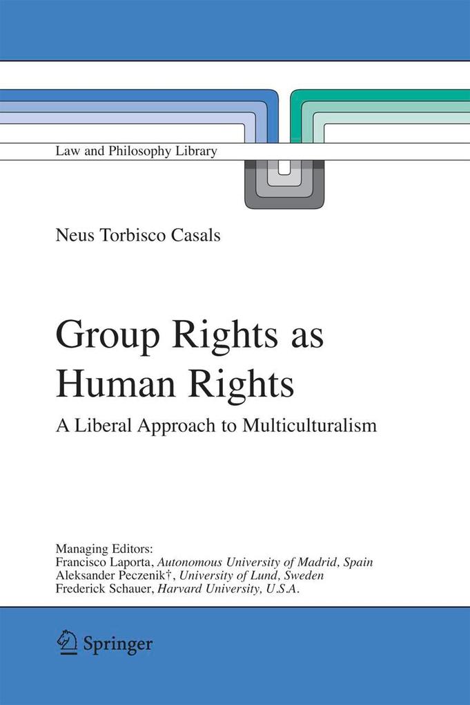 Produktbild: Group Rights as Human Rights | Neus Torbisco Casals