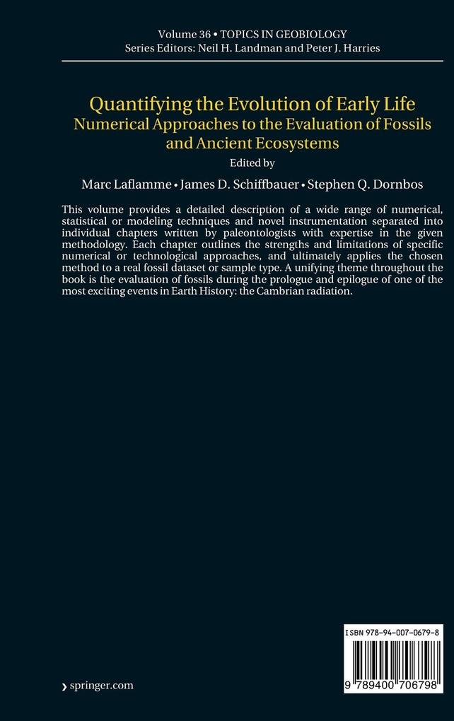 Weitere Ansicht: Quantifying the Evolution of Early Life