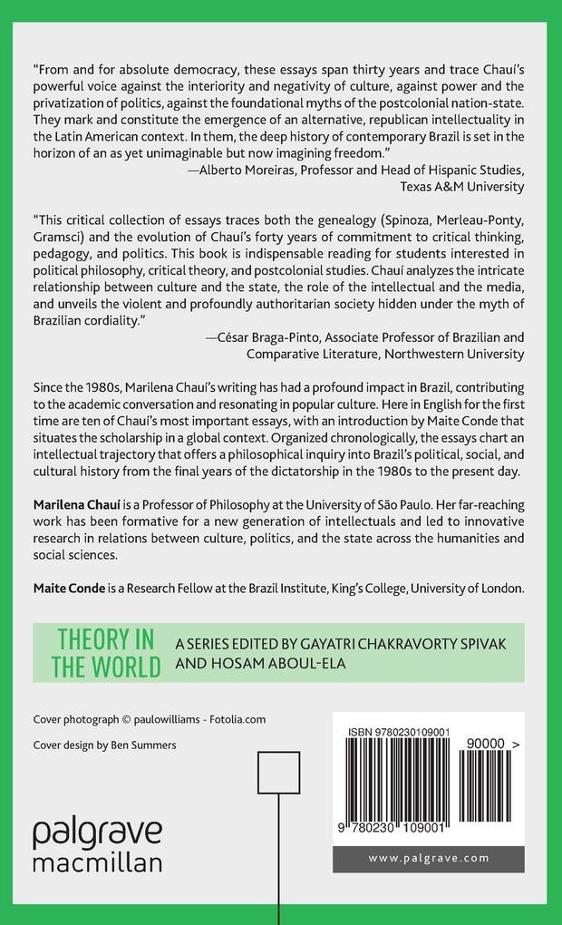 Weitere Ansicht: Between Conformity and Resistance | Marilena Chauí, M. Chauí