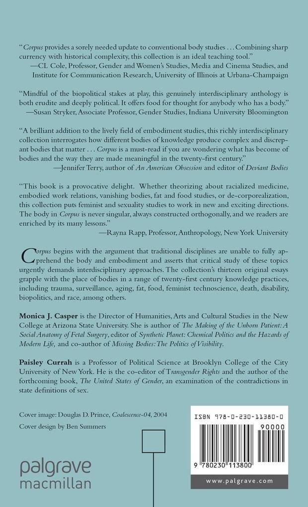 Weitere Ansicht: Corpus | M. Casper, P. Currah
