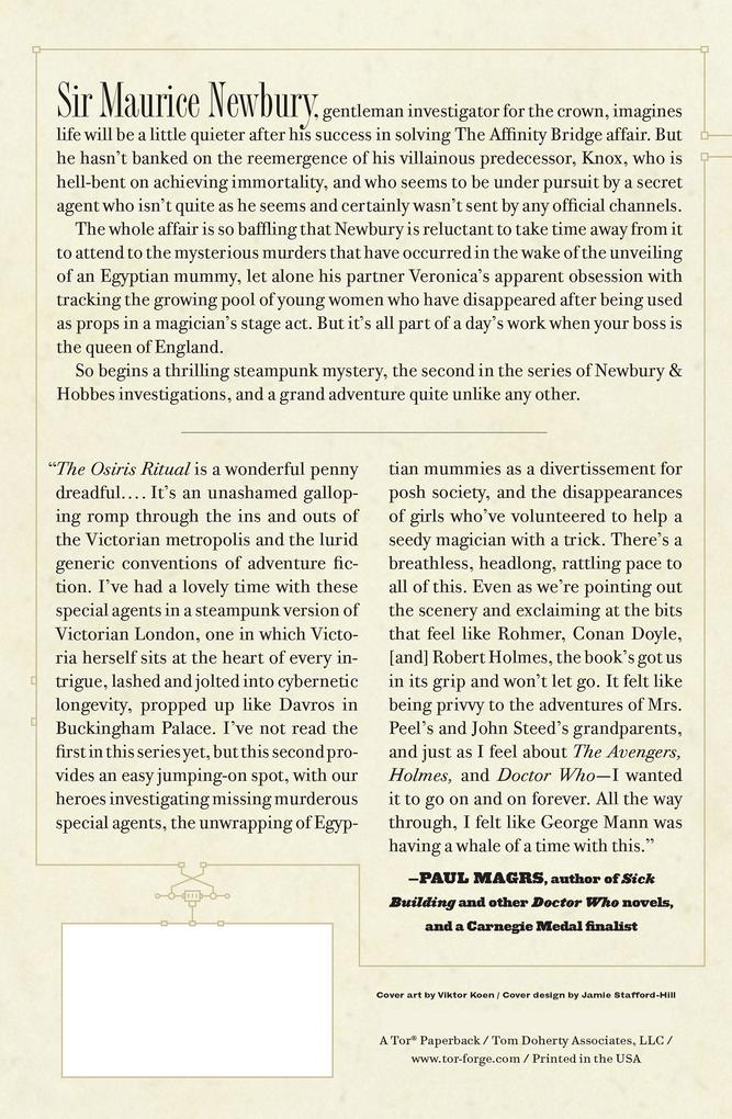 Weitere Ansicht: The Osiris Ritual | George Mann