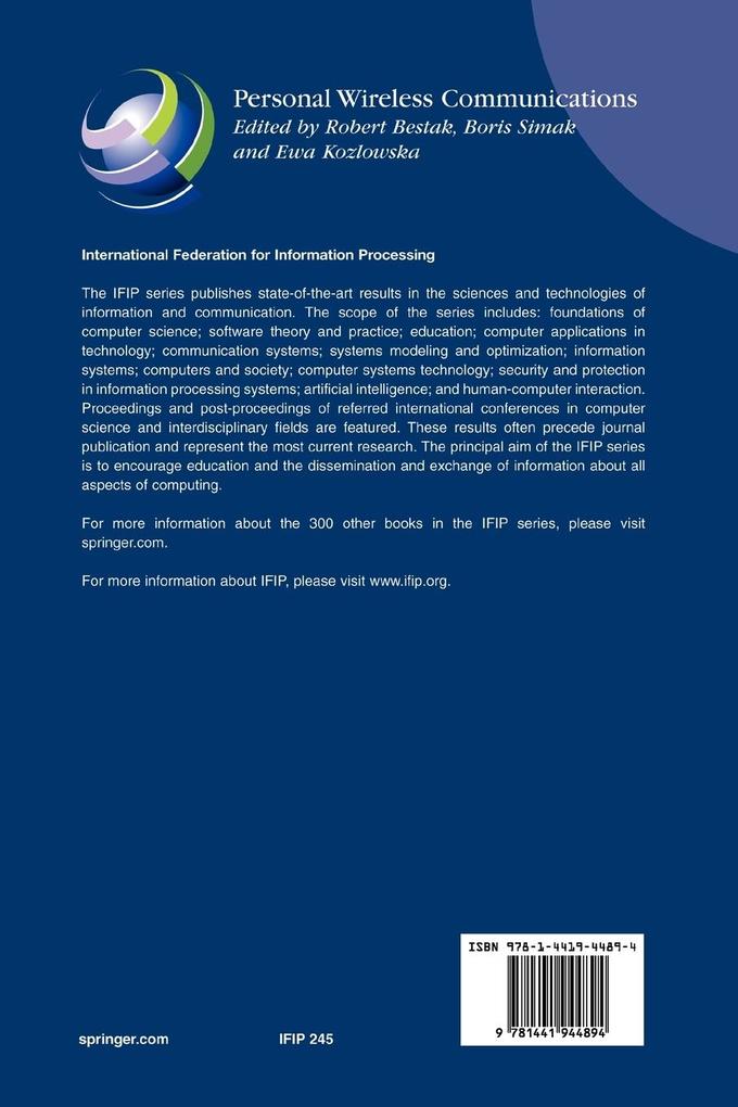Weitere Ansicht: Personal Wireless Communications
