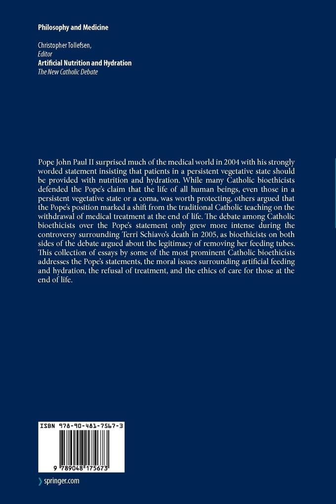 Weitere Ansicht: Artificial Nutrition and Hydration