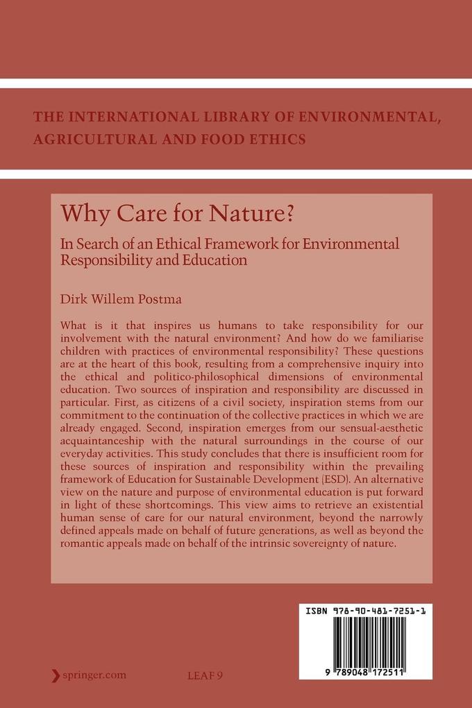 Weitere Ansicht: Why care for Nature? | Dirk Willem Postma