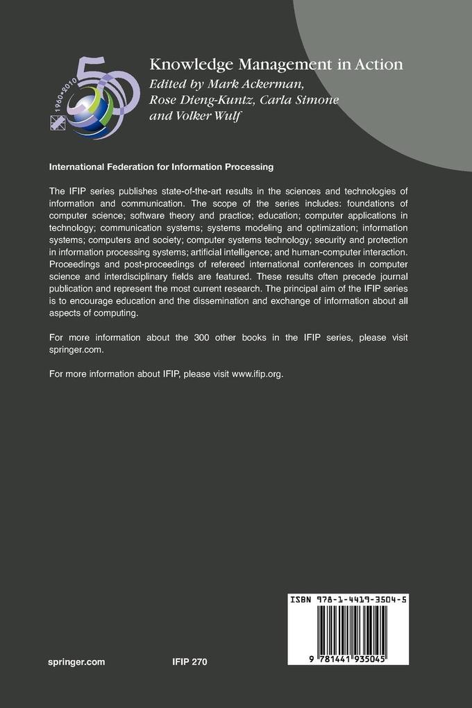Weitere Ansicht: Knowledge Management in Action