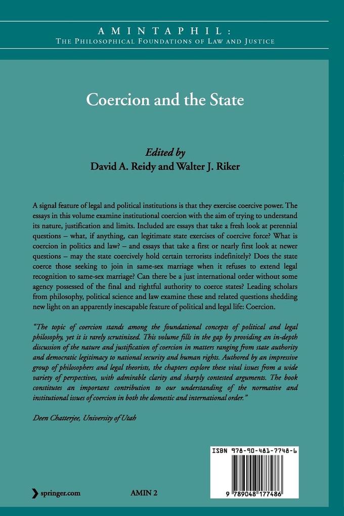 Weitere Ansicht: Coercion and the State