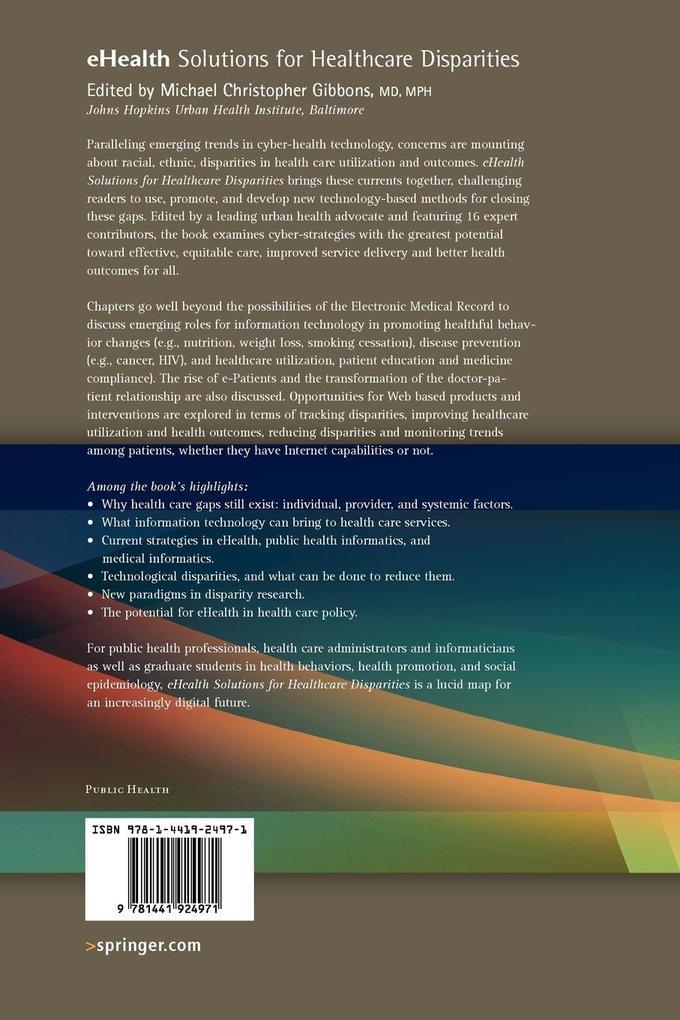 Weitere Ansicht: eHealth Solutions for Healthcare Disparities