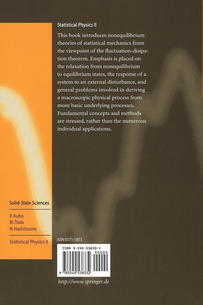 Weitere Ansicht: Statistical Physics II | Natsuki Hashitsume, Ryogo Kubo, Morikazu Toda