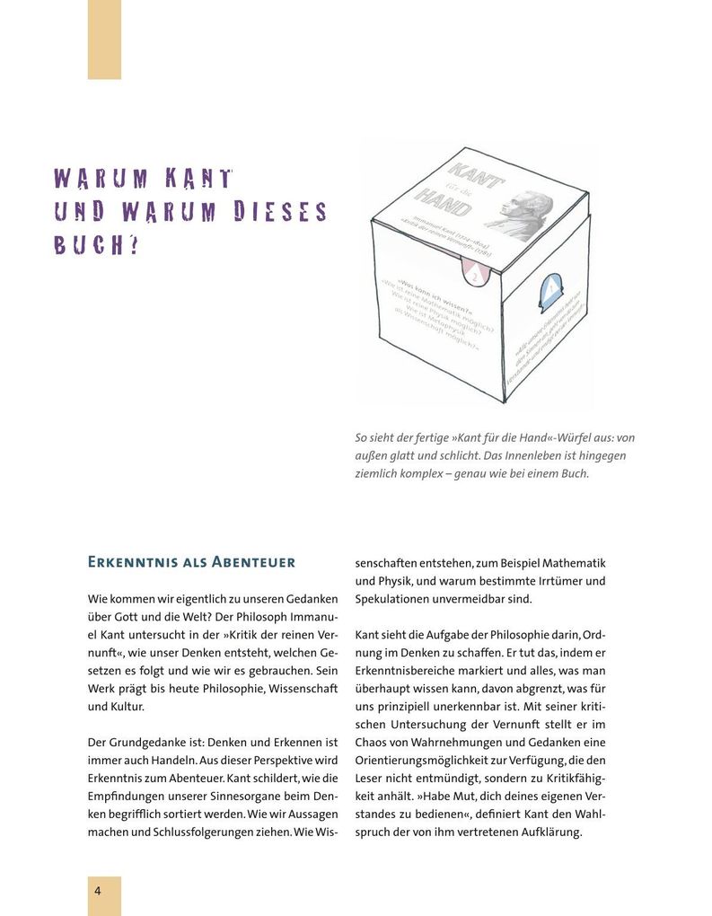 Weitere Ansicht: Kant für die Hand | Hanno Depner