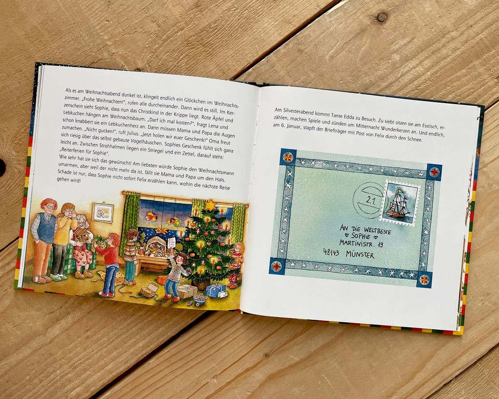 Weitere Ansicht: Weihnachtsbriefe von Felix | Annette Langen, Constanza Droop